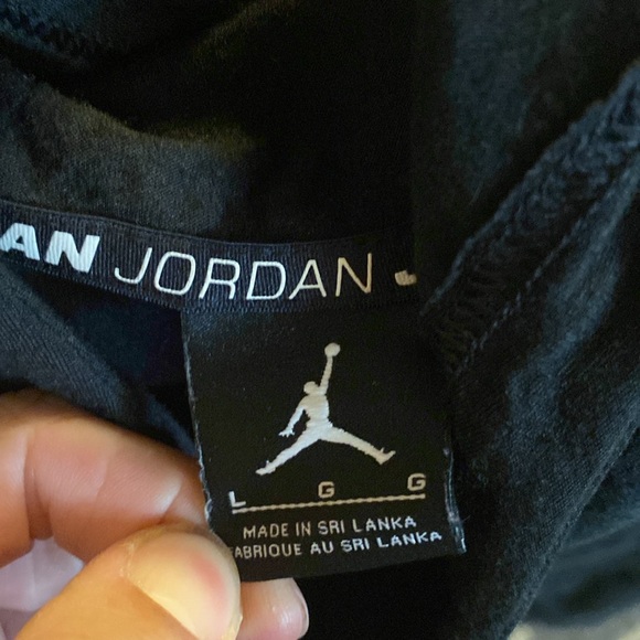 Long sleeve hooded Jordan workout fleece - Picture 4 of 6